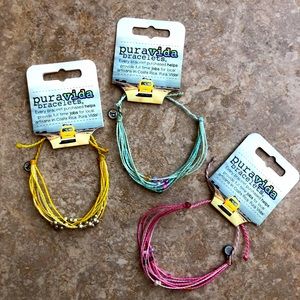 Pura Vida Bracelets - 3 Pack